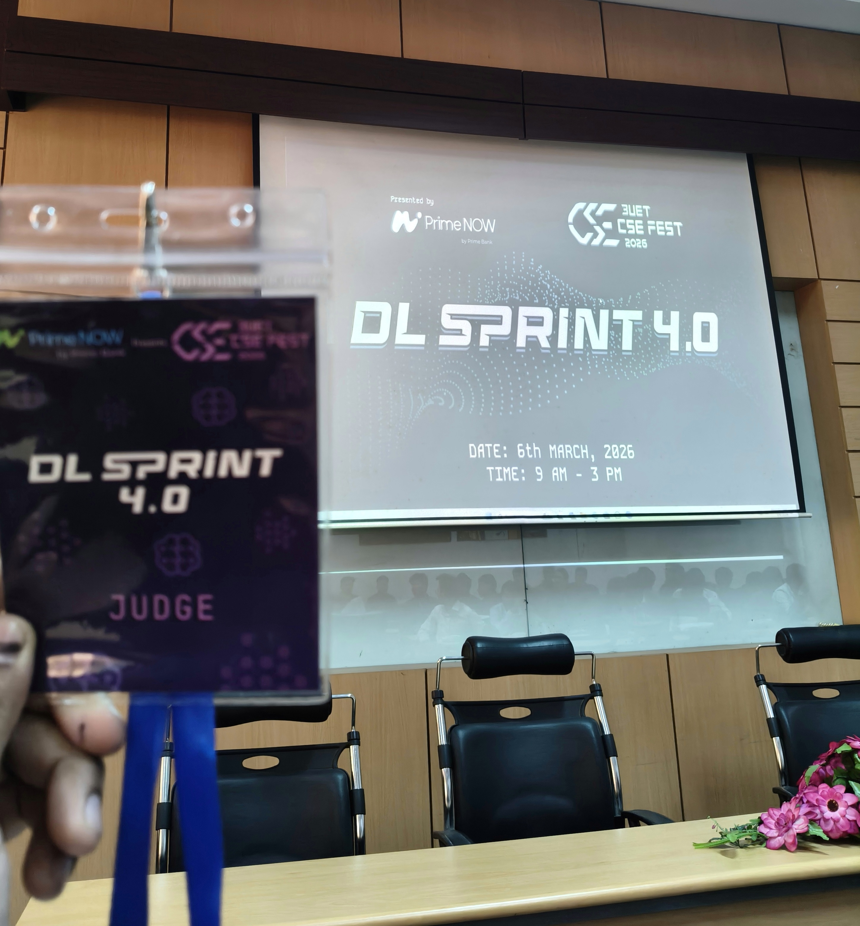 DLSprint4 adjudication at BUET