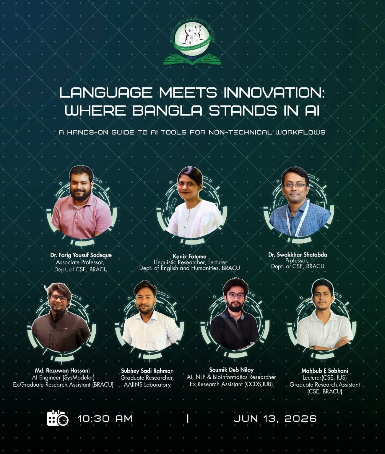 BAU workshop poster